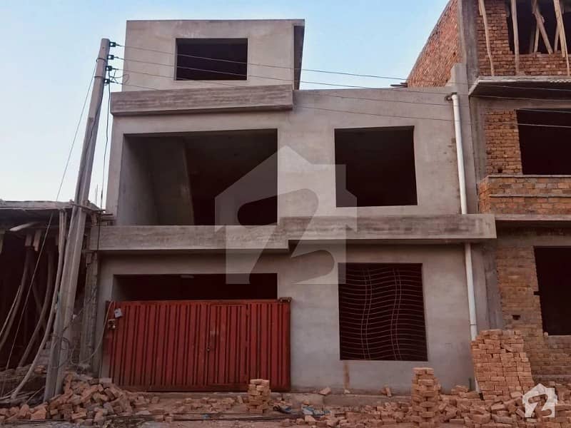 Double Storey Duplex Gray Structure House For Sale