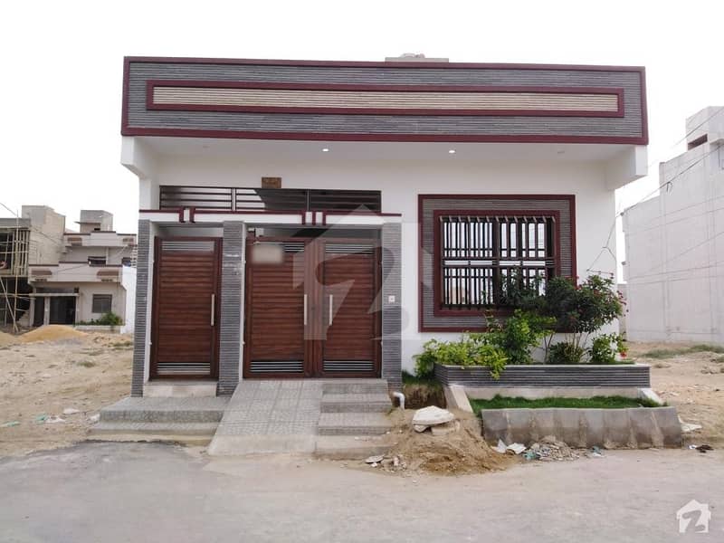 Brand New Single Storey House Is Available For Sale In Saadi Garden