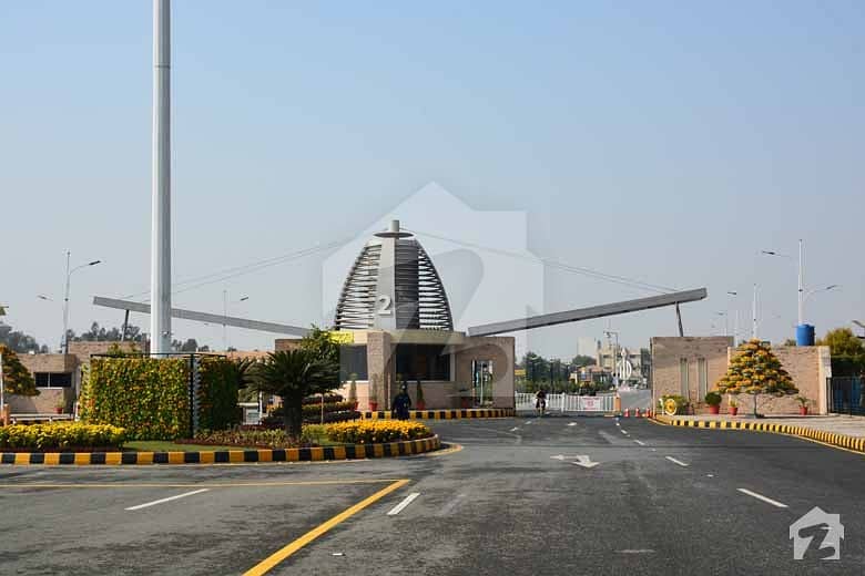 4 Marla low cost commercial plot in Bahria orchard Lahore