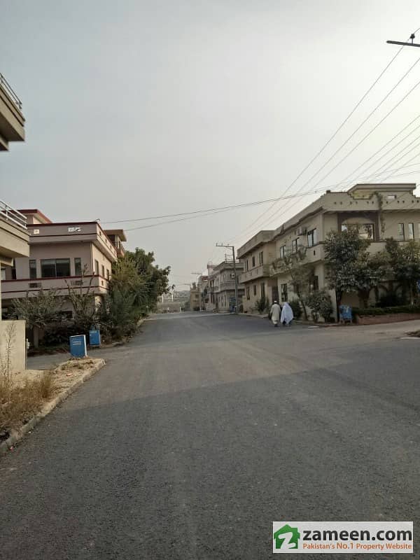6 Marla Plot For Sale In Pakistan Town Hill View Block Pakistan Town