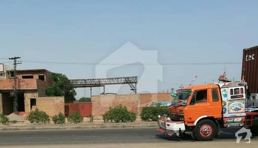 Plot Is Available For Sale - Main  Multan Road With Industrial Electricity Connection (transformer)