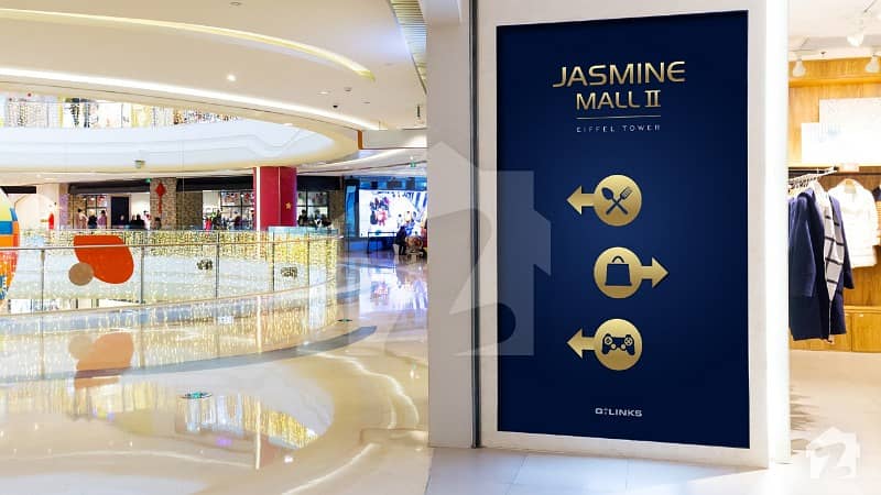 600 SQ FT FACING MB SHOP ON 3 YEARS EASY INSTALLMENTS IN JASMINE MALL 2