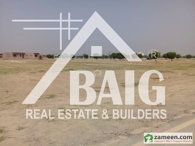 4 Kanal Prime Location Commercial Plot For Sale At Garden Town - Baber Block