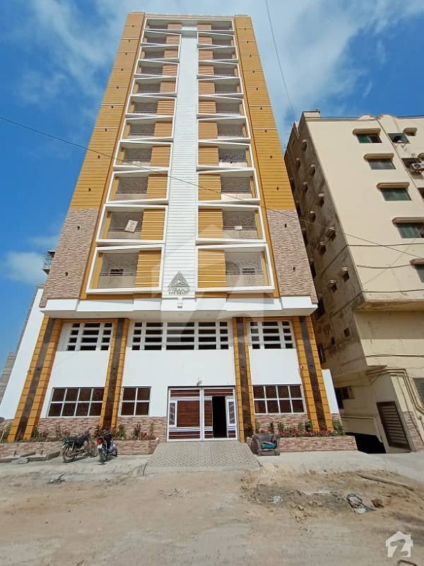 Brand New Building 3 Bedroom Apartment Available For Sale In Pyramid Residency Clifton Block 1