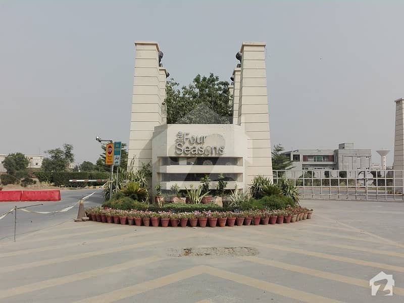 5 Marla Non Corner Plot Is Available For Sale In Four Seasons Housing