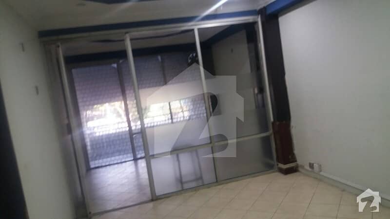 Blue Area Mezzanine Floor Office For Rent Neat And Clean With Glass Partition