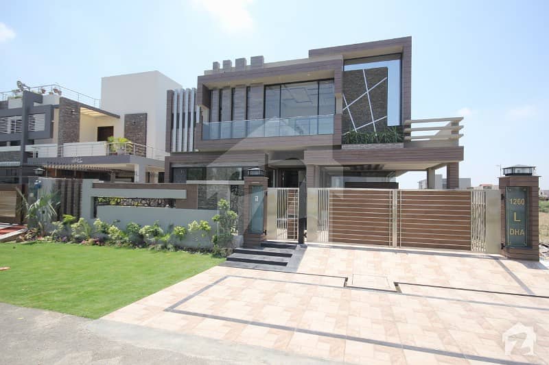 One Kanal Brand New Super Luxury With Basement Pool House For Sale