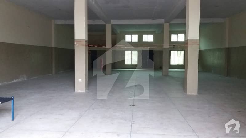 Warehouse Storage Space Factory 8500 Sq Ft Covered With 50kva Electricity Connection Vacant For Rent