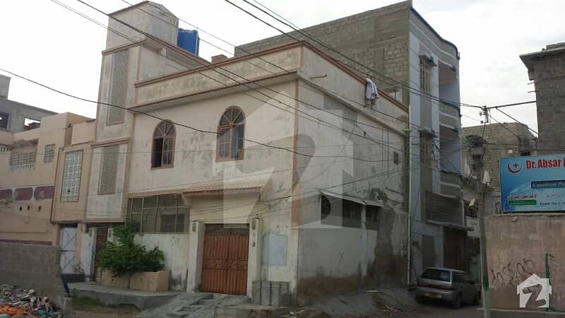Ground + 1 Corner House For Sale Good  Location North Karachi 5c1