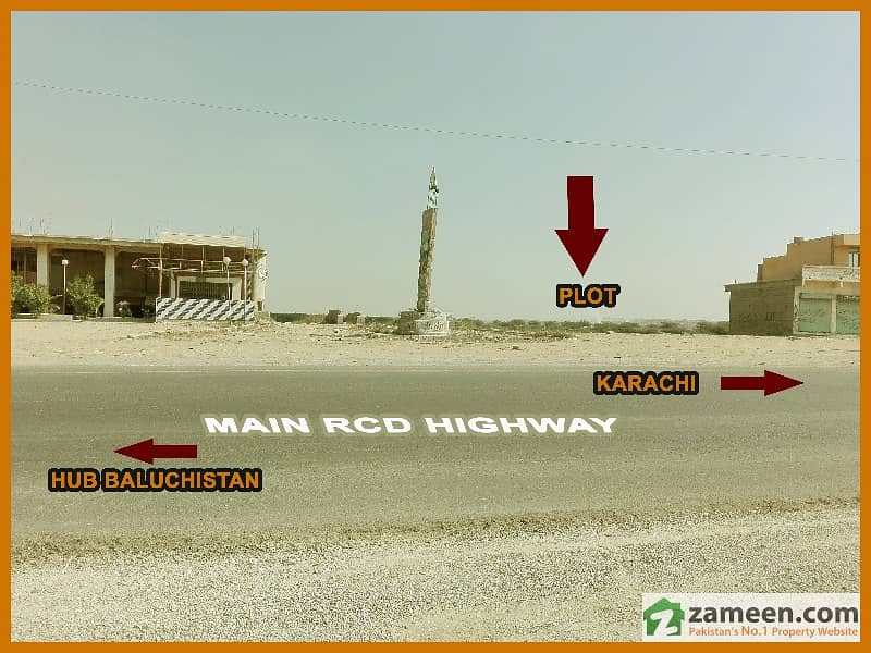 Commercial Plot Main Rcd Highway Road Babe Baluchistan