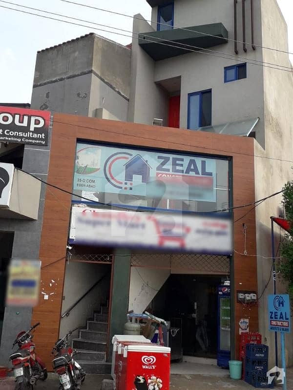 3 Marla Commercial Plaza Direct From Main Approach Edenabad, Eden