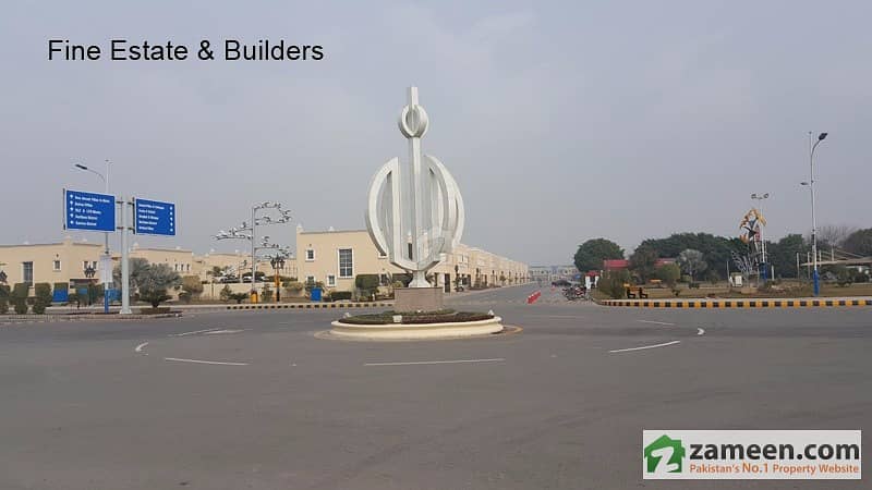 J Block, 8-Marla Plot Available For Sale In Bahria Orchad, Lahore