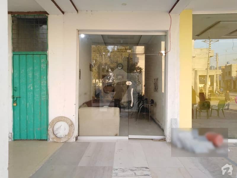 Double Storey Shop Is Available For Sale In Elite Town