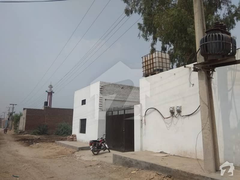26 Marla Constructed Warehouse With 3 Phase Electric Meter 50kv Transformer For Sale In Sajjad Industrial Estate Chak 117