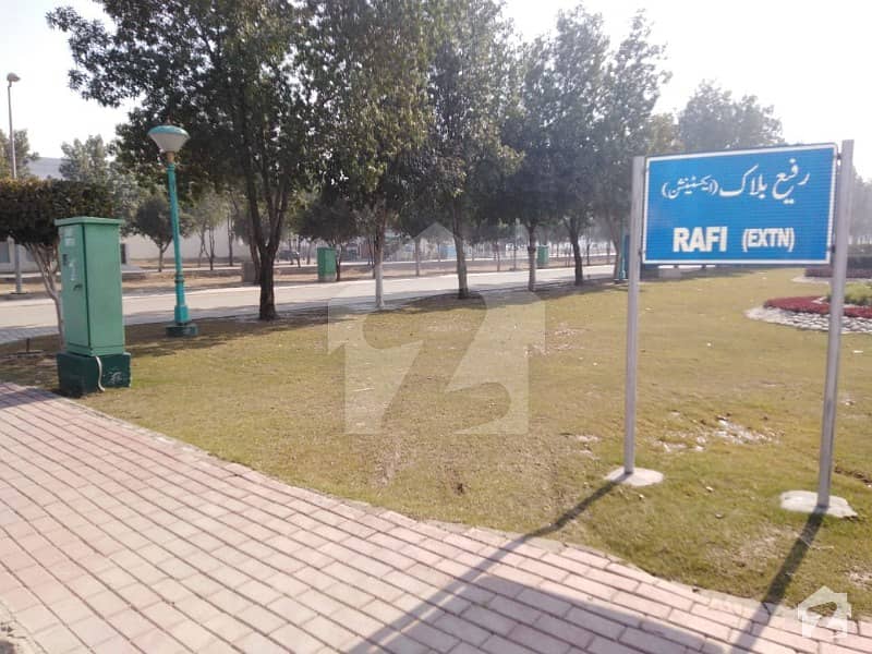 Excellent Investment Opportunity 1 Kanal Corner Residential Plot In Rafi Extension Block Bahria Town Lahore