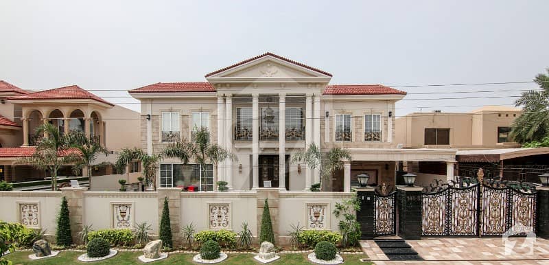 Soneri Estate Offer 2 Kanal Brand New Fully Furnished Double Unit Designer Royal Place Out Class Modern Luxury Bungalow For Sale In DHA Phase 2 Lahore