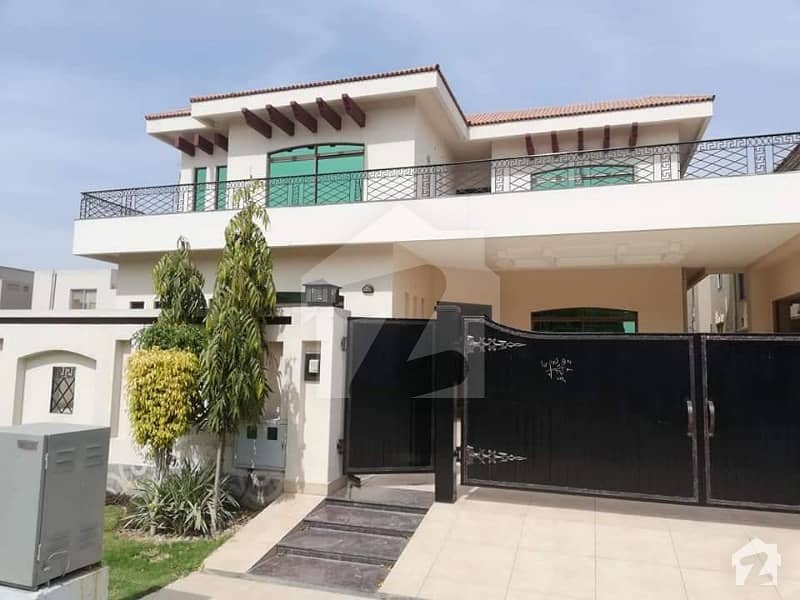 1 Kanal Brand New Urgent House For Sale With Basement Out Class Interior Design Next To Corner In Dha Phase 5