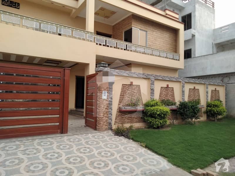 12 Marla Brand New Luxury Well Located Front To Park House For Sale
