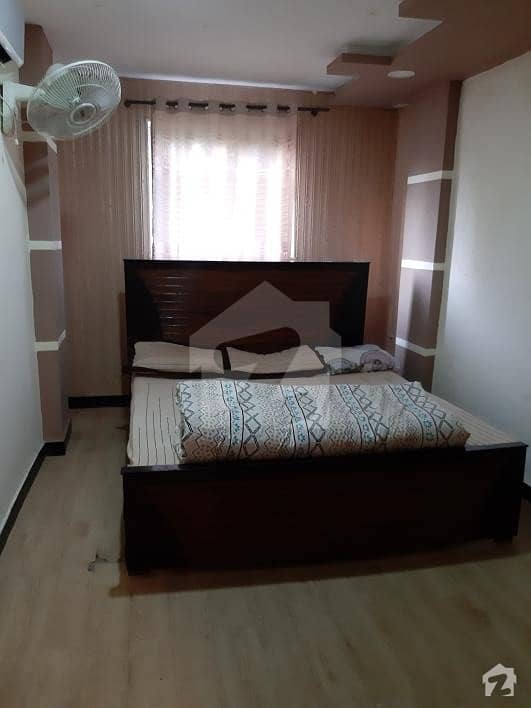 Two Bed Full Furnished Flat For Rent In Linear Commercial