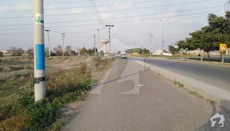 One Kanal Semi Commercial Plot Out Class Location Is On 120 Feet Road For Sale