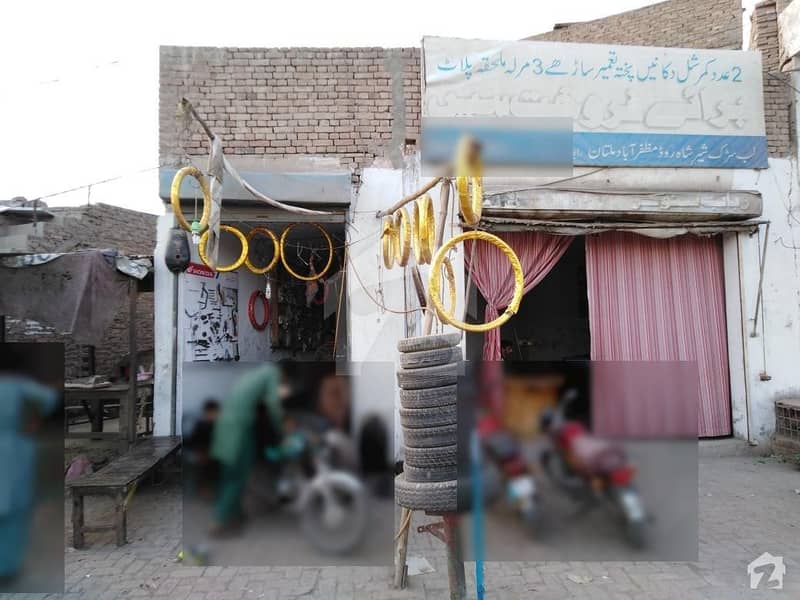 شیر شاہ روڈ ملتان میں 3 مرلہ دکان 1. 8 کروڑ میں برائے فروخت۔