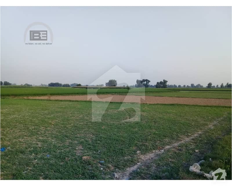 4 Acre Land Facing Brb Canal Front 480ft With Pillars In Kasur Road
