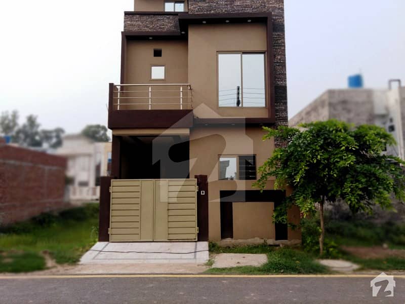 3 Marla Brand New House For Sale In Tulip Block Of Al Jalil Garden Lahore