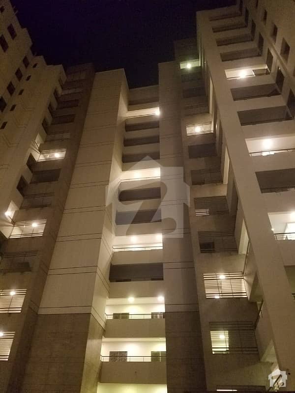 1100 SqYards 2 Bed DD Newly Constructed Apartment Available For Rent  In Goldline Residency Gulistan e Johar Block 16A