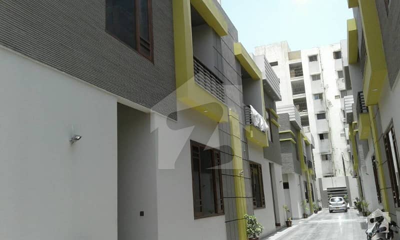 West Open Brand New 4 Bed Town House Available For Rent In Clifton Block 7 Karachi