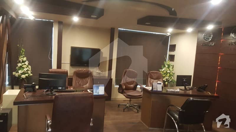 Vip Furnished Office For Rent With Lift Back Up Generator Also Chamber Meeting Room With  Cubicle Reception With    Ac 2 Washroom Room No Parking Issue