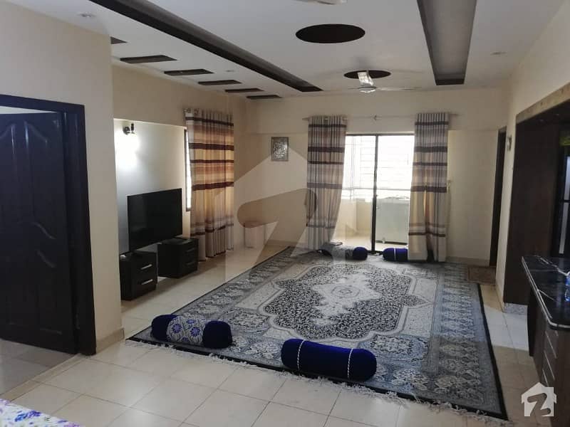 4 Bed D/D 2700 Square Feet Flat For Sale In Bismillah Tower Block 10 Gulistan E Jauhar