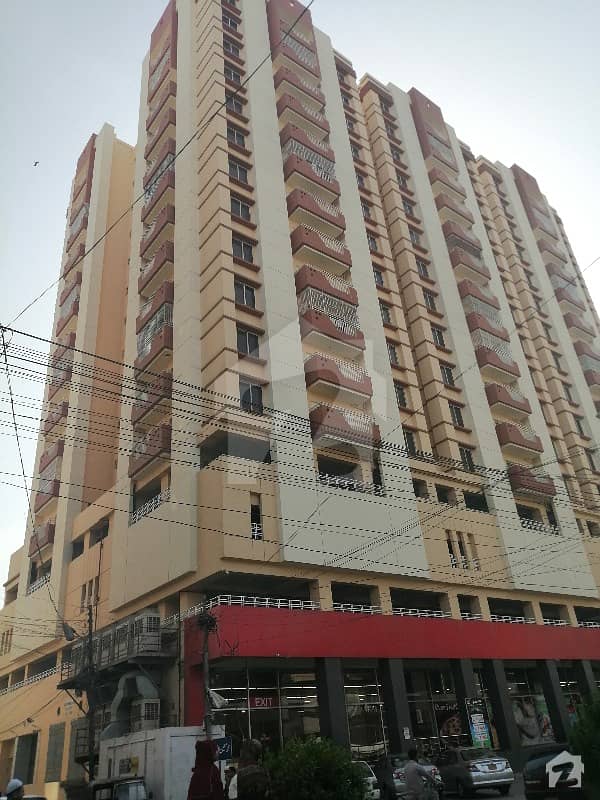 3 Bed Flat Is Up For Sale In Ms Tower On Alamgir Road In GulshaneIqbal Town