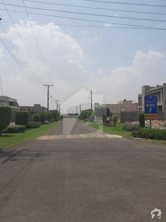 10 Marla Residential Plot For Sale In Canal Gardens Lahore Canal Garden