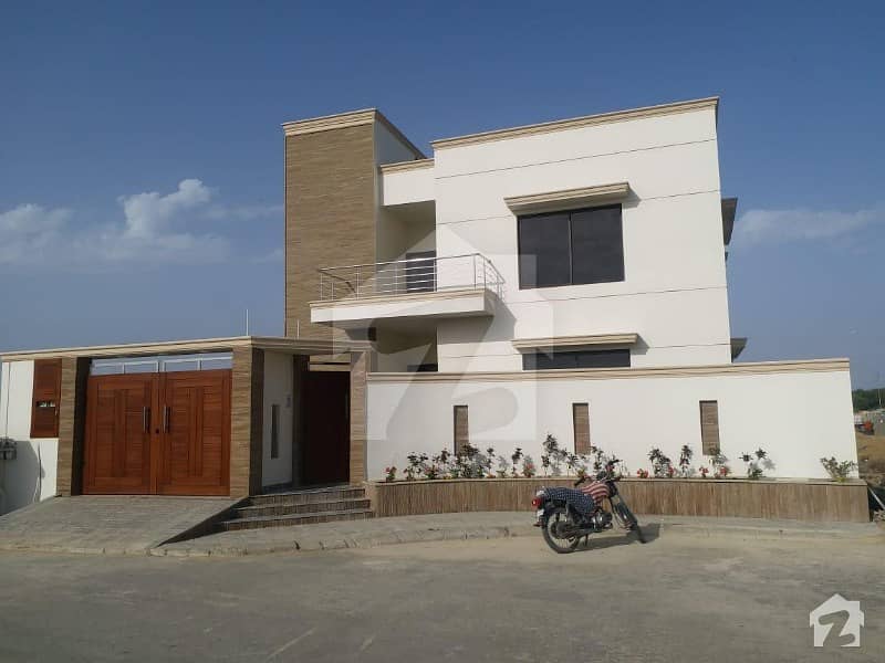 Defence  500 Sq Yd Brand New Top Class  Two Unit Bungalow For Sale