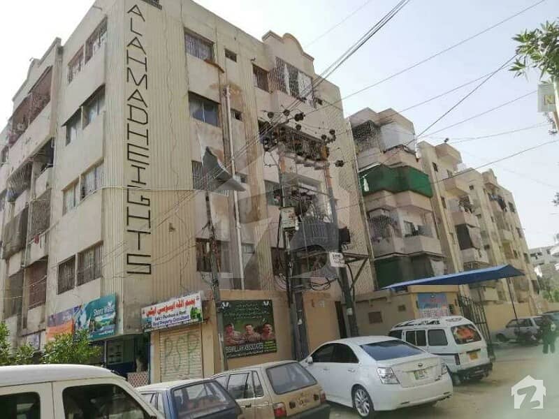 Flat for sale al ahmed height block4 Jauher GulistaneJauhar Block 4
