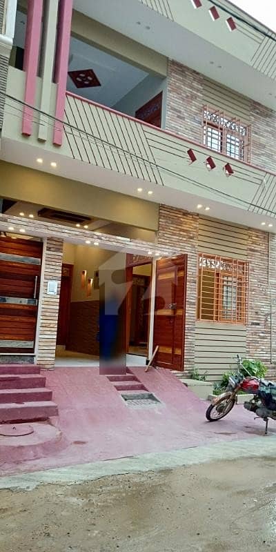 گلشنِ معمار - سیکٹر آر گلشنِ معمار گداپ ٹاؤن کراچی میں 4 کمروں کا 5 مرلہ مکان 1.35 کروڑ میں برائے فروخت۔