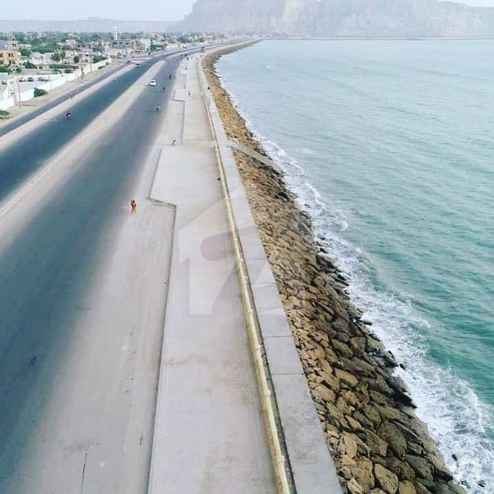 1000 Sq Yards Commercial Plot For Sale Marine Drive Front New Town Gwadar