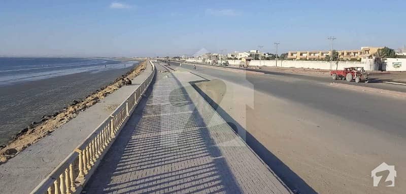 1000 Sq Yards Commercial Plot For Sale Marine Drive Back New Town Gwadar