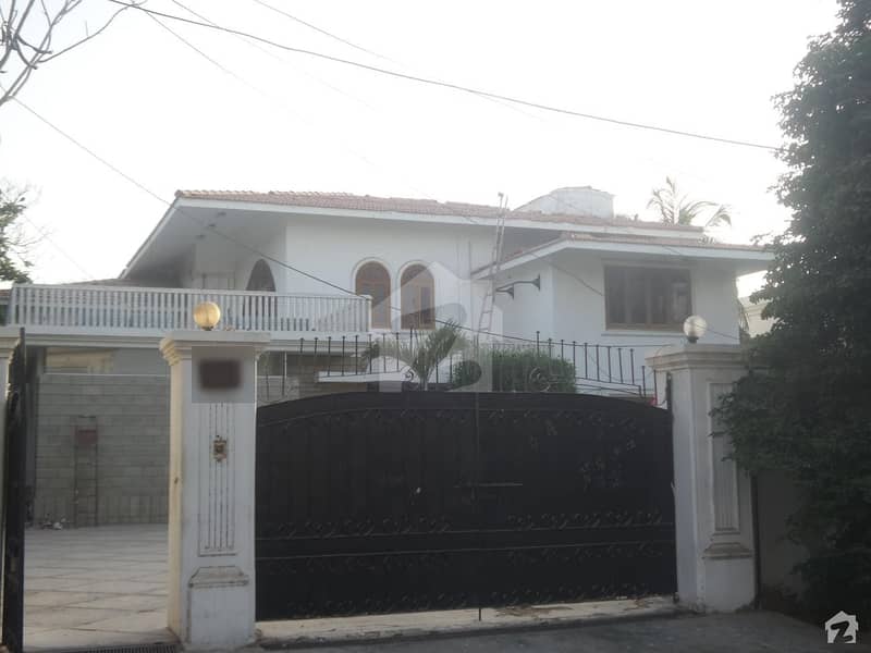 Demolished Condition House For Sale Life Time Opportunity German  British Consulate Vicinity 1000 Square Yards Corner Bungalow  For Sale