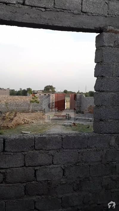 Plot With Constructed House Is Available For Sale