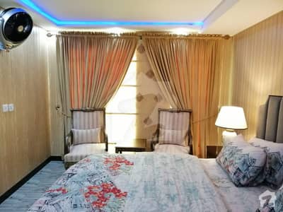 1 bed room luxury furnished flat for rent in bahria town lahore