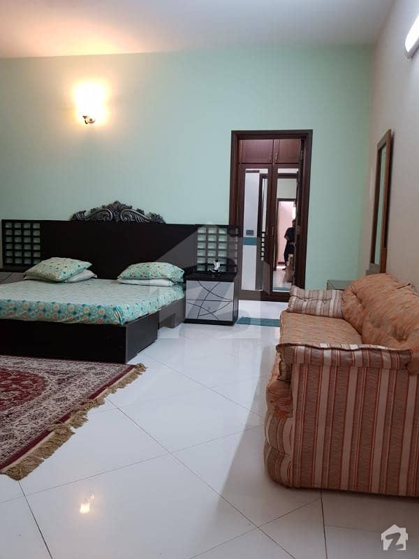 Fully Furnished 3 Bed Portion Available For Rent At Most Prime Location Of Phase 5 Dha Karachi