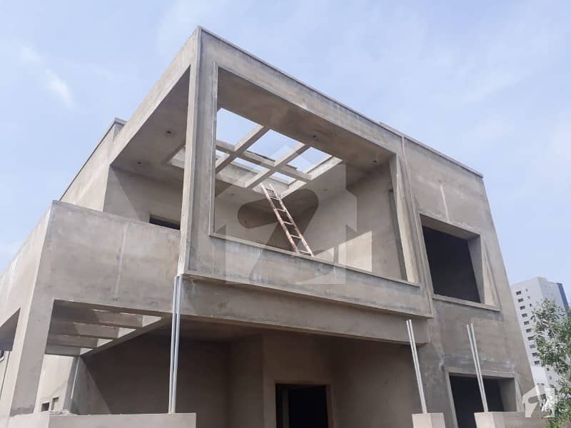 Gray Structure Villa Available For Sale In Bahria Town Karachi