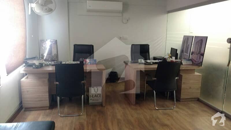 Office For Rent 1020 Sq Ft Main Kh- Shujaat Big Bukhari Commercial Almost New With Lift