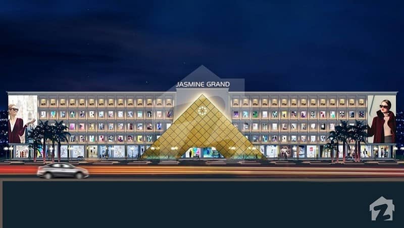 A golden opportunity to book shops on instalments in forthcoming biggest shopping mall Jasmin Grand of bahria town