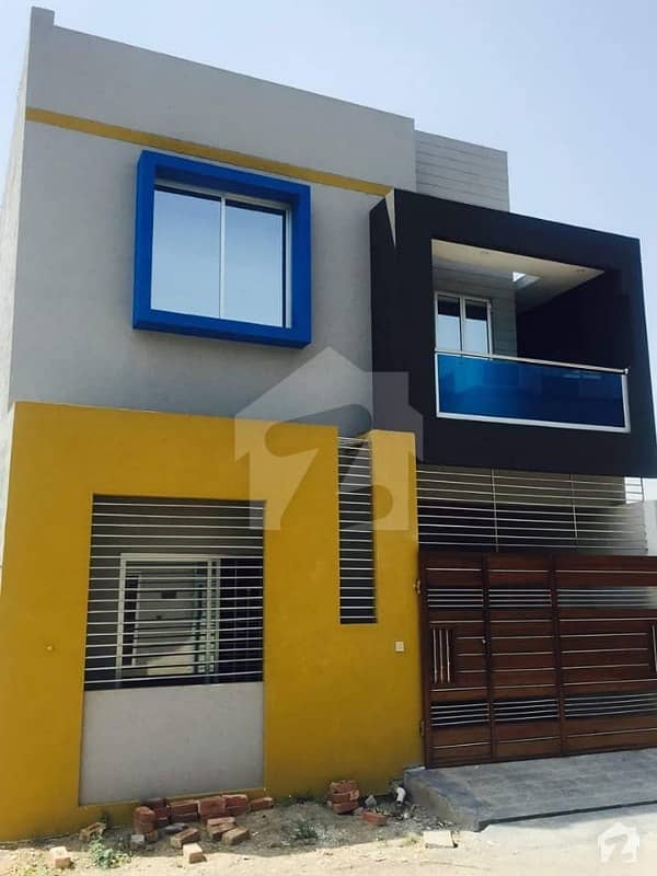 5 marla Double storey house 50% payment per Qabza