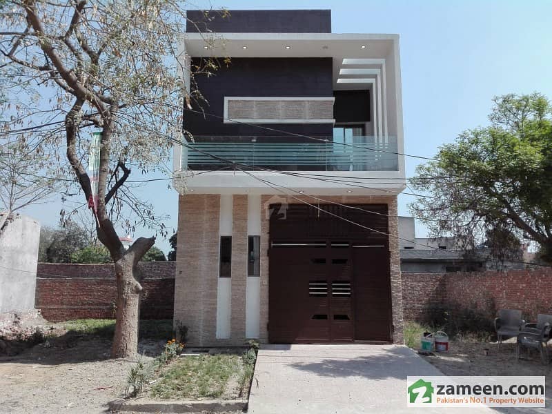 4 Marla Brand New House For Sale In Arshad Garden On Canal Road