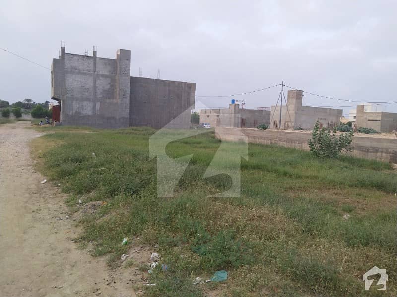 80gz 120gz Residential Plot aur Commercial Plot For Sale in Malir Boundary Wall Socity