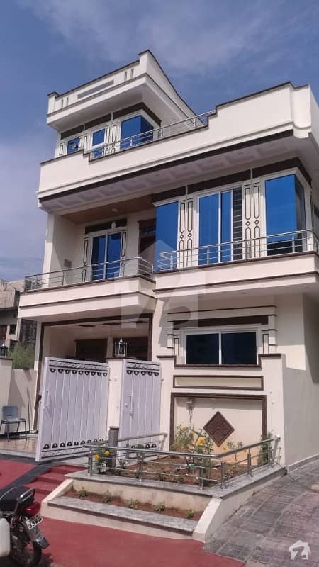 New House Is Available For Sale Second Corner To Park And Markaz