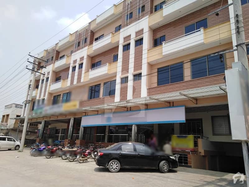 3 Marla Flat For Rent Qureshi Arched Plaza Main Road Khushab Road Sargodha